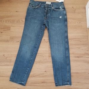 FREE PEOPLE - SLIM BOYFRIEND JEAN